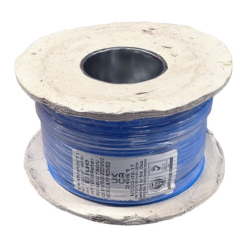 6491B 4mm² Copper Cable Stranded Single Core 100M - Brown, Blue, Green/Yellow - Picture 3 of 7