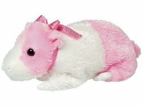 Ty Rosa All Pink Guinea Pig Silky (6