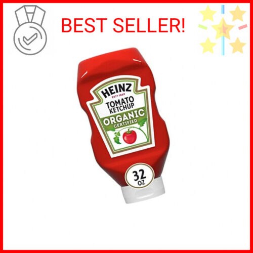 Heinz Organic Tomato Ketchup, 32 oz Bottle