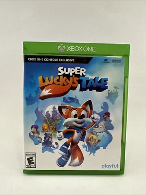 Super Lucky's Take - Microsoft Xbox One Complete + Tested 