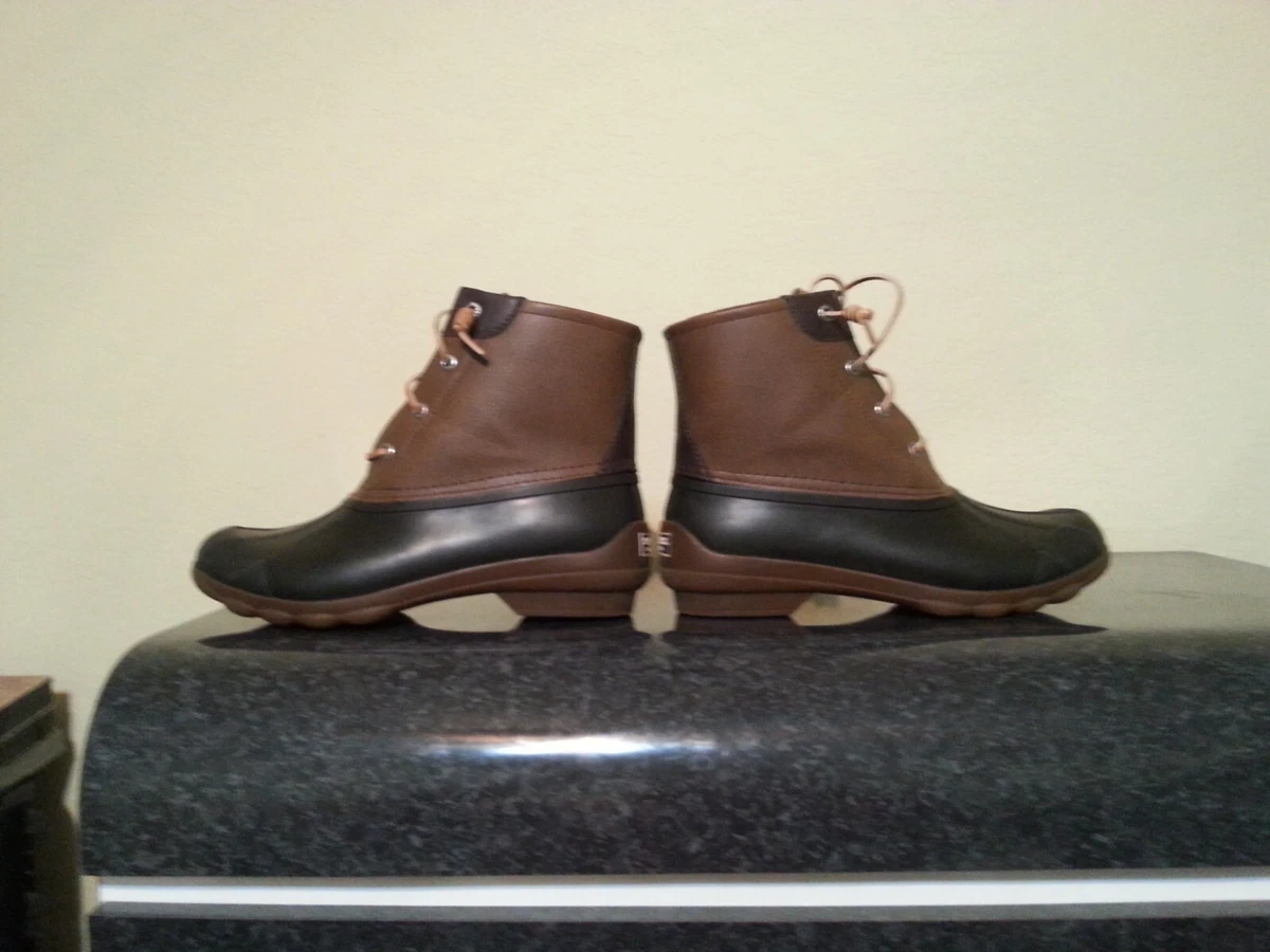 Sperry boots Duck Rubber Women s top siders waterproof Size 9M