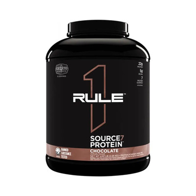 Rule1 R1 Source7 Gelato Protein (5lbs) Milk Chocolate (31,03 EUR/kg)
