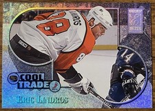 Eric Lindros 1995-96 Donruss Elite Cool Trade Card #9 Flyers NHL HOF Free Ship