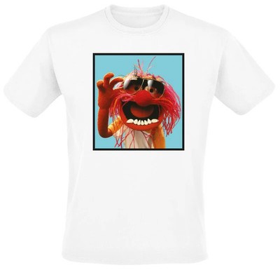 The Muppets T-Shirt Herren Animal Trendsetter weiß