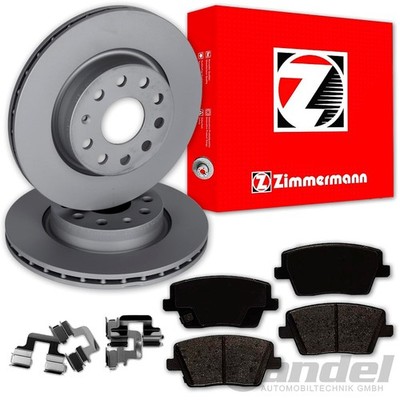 Zimmermann BREMSSCHEIBEN 314mm + BELÄGE HINTEN für HYUNDAI KONA OS 2.0 N