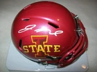 JAYLIN NOEL AUTOGRAPHED SIGNED AUTO MINI HELMET IOWA STATE CYCLONES JSA