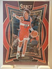 2024-25 Panini Select Jordan Poole Maroon Prizm /175 #17 Wizards (Concourse)