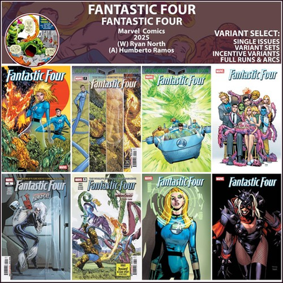 #ad Fantastic Four 2025 #1 2 3 4 5 6 7 8 Marvel Comics COVER SELECT $79.88