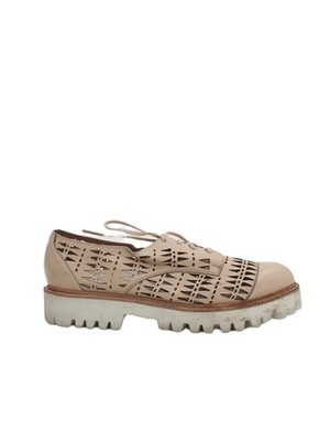 Jeffrey Campbell flache Damenschuhe UK 5 rosa 100 % andere Bootsschuhe