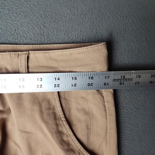 Mugsy Jeans Belmonts Pants Mens 33x28 Khaki Chino Stretch Slim Fit Casual - Picture 10 of 12