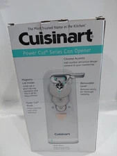 Cuisinart Power Cut Series Can Opener White w/Chrome Accents CCO-50NESP New