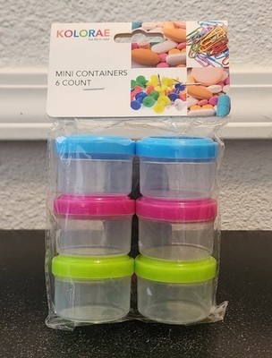 Kolorae Mini Containers 6 Count