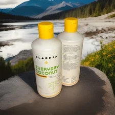 ( Pack of 2 ) Alaffia Everyday Conditioner | Coconut Oil | 16 Oz | FREE SHIPPING