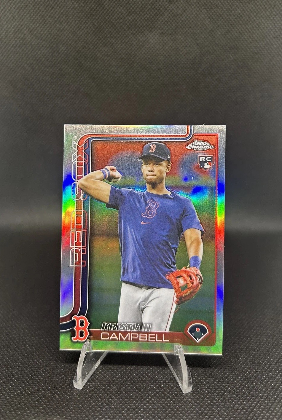 2025 Topps Chrome Update Series  Image Variation Kristian Campbell #USC189 (RC)