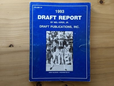 Mel Kiper Jr. - NFL Draft Report 1993 Drew Bledsoe Jerome Bettis Michael Strahan
