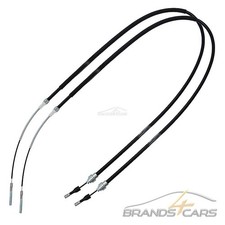 ATEC 2x HANDBREMSSEIL HINTEN LINKS + RECHTS FÜR VW GOLF 2 1.8 +GTI +16V BJ 88-91
