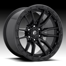 Fuel D679 Rebel Matte Black 18x9 6x135 1mm D67918908950