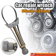 Herramienta de extracción de filtro de aceite correa llave diámetro ajustable 60 mm a 120 mm coche automático