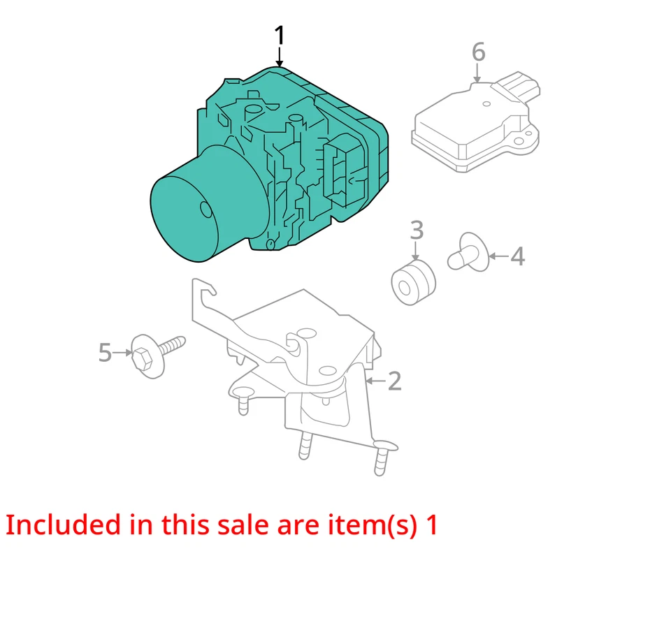 Módulo de control de bomba Abs Infiniti Q70 2014-2014 VGSS5 Foto 3 de 4