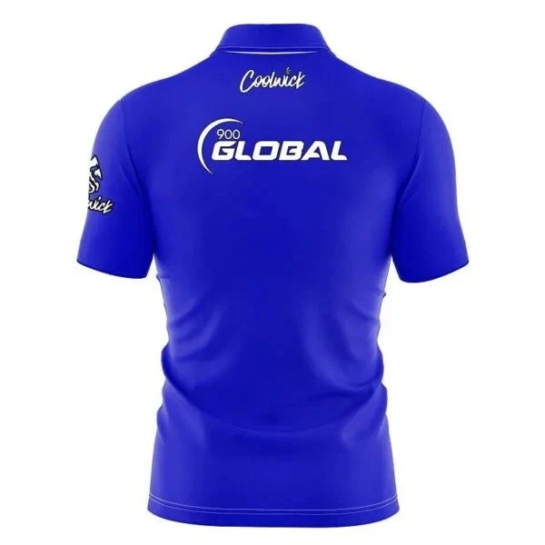 900 Global Blue Bowling Jersey