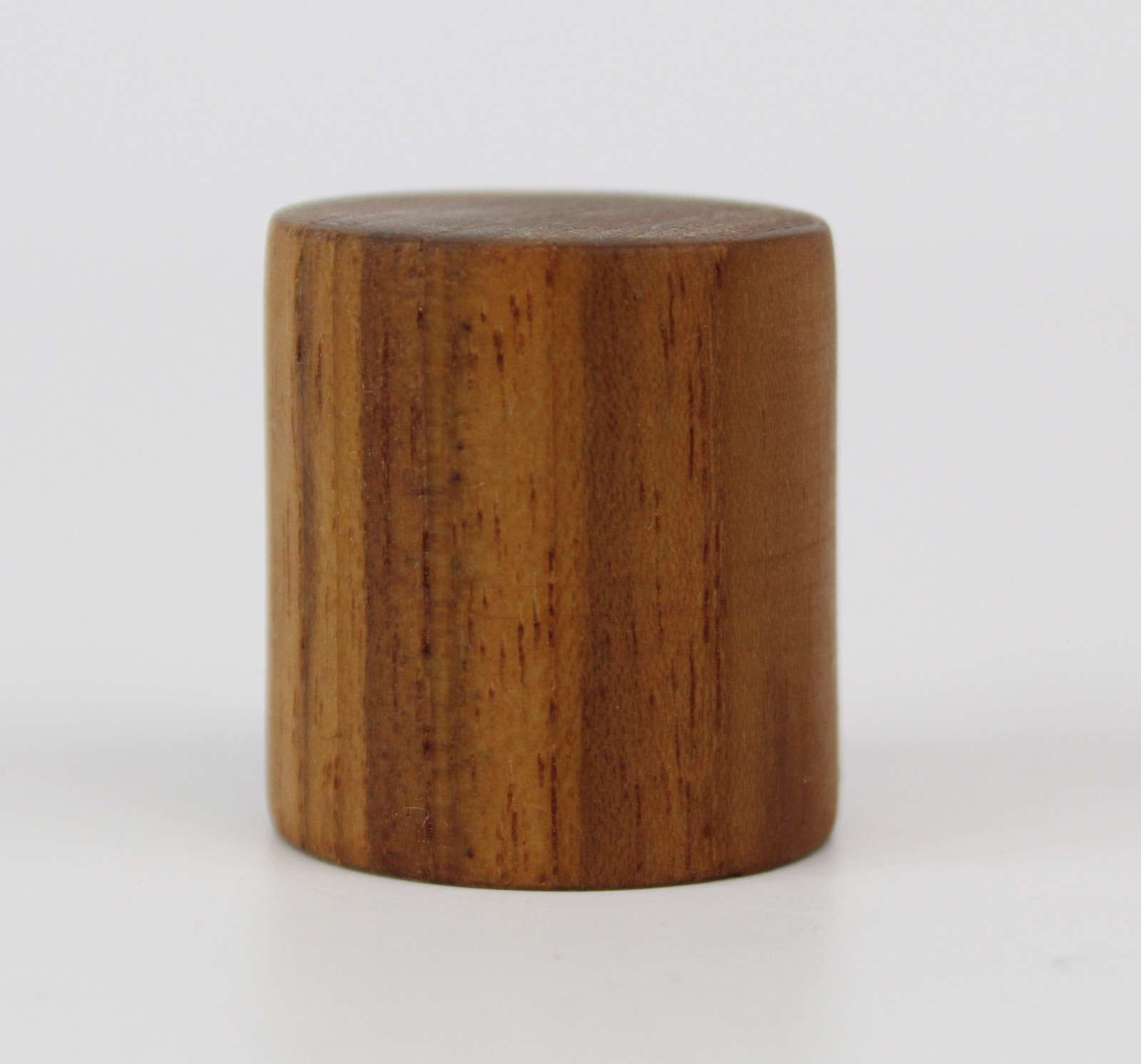 Martz, Marshall Studios SMALL Teak Wood Lamp Finial, Danish Modern Style, GRAIN