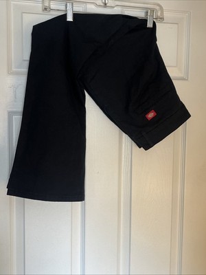 Dickies ''Crafted for Women'' Slim Fit Stretch Twill Work Pants   Dark Navy/Black