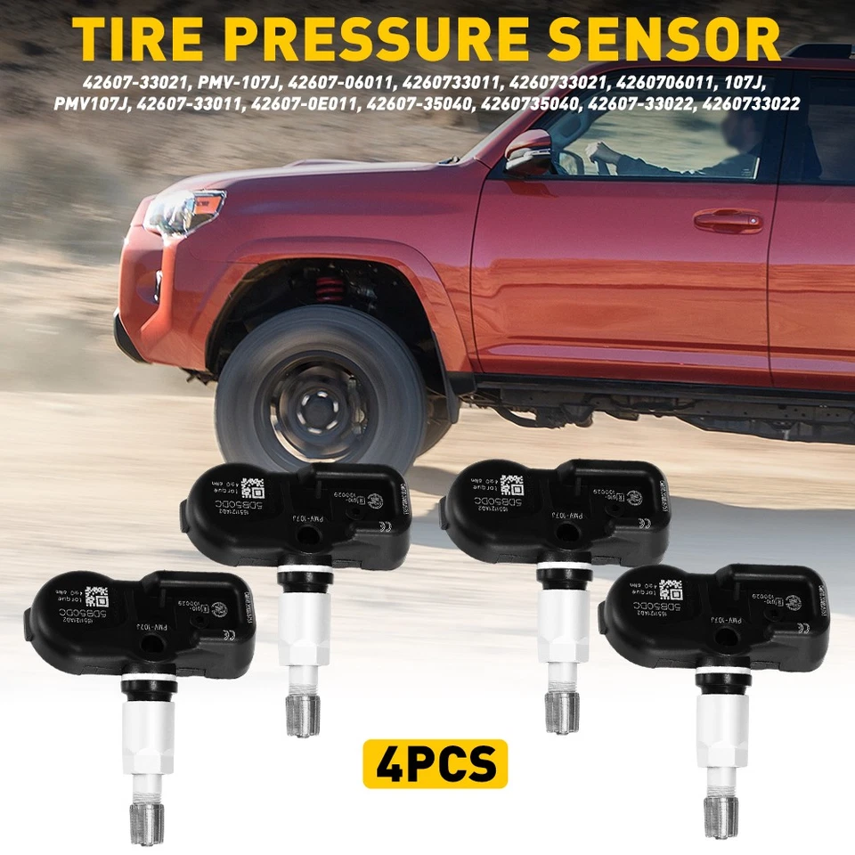 4X Tire Pressure Sensor TPMS For Toyota Camry 4Runner Rav4 Tacoma & Scion Lexus - Image 2 of 4
