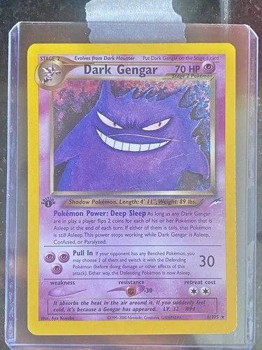 Dark Gengar 1st Edition Neo Destiny Holo