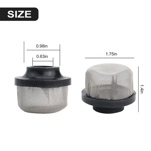2/4PCS 172855 Stainless Steel Air Vent Strainer For Pentair For FNS For Filter - Picture 11 of 35
