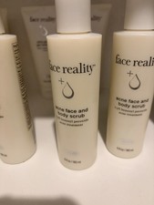 Face Reality Acne Face  Body Scrub, Benzoyl Peroxide