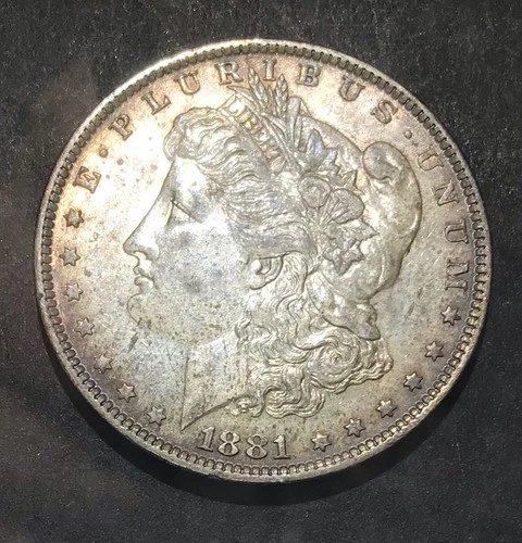 1881-O Morgan Silver Dollar - New Orleans Mint- AU ++.1b