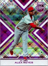 2016 Panini Elite Extra Edition #45 Alex Reyes Aspirations Purple #/200