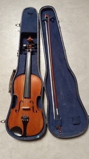 VIOLON FRANCAIS 4/4 complet TRES BONNE SONORITE.