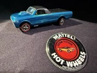 Hotwheels Redline Vintage 1968 Custom Fleetside with Button