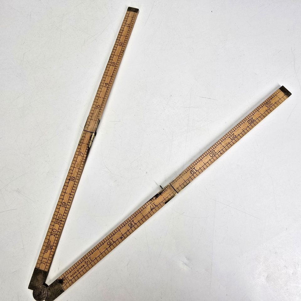 Stanley Folding Ruler No 63 Boxwood 24