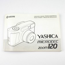 Yashica Microtec Zoom 120 - Instruction Booklet - Camera Manual