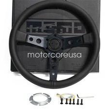 Oem 350mm14inch Steering Wheel Pu Leather For Momo Prototipo P5 Black Edition Oem 350mm14inch Steering Wheel Pu Leather For Momo Prototipo P5 Black Edition