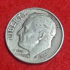 1961 D 10C Roosevelt Dime 90% Silver - Denver Mint