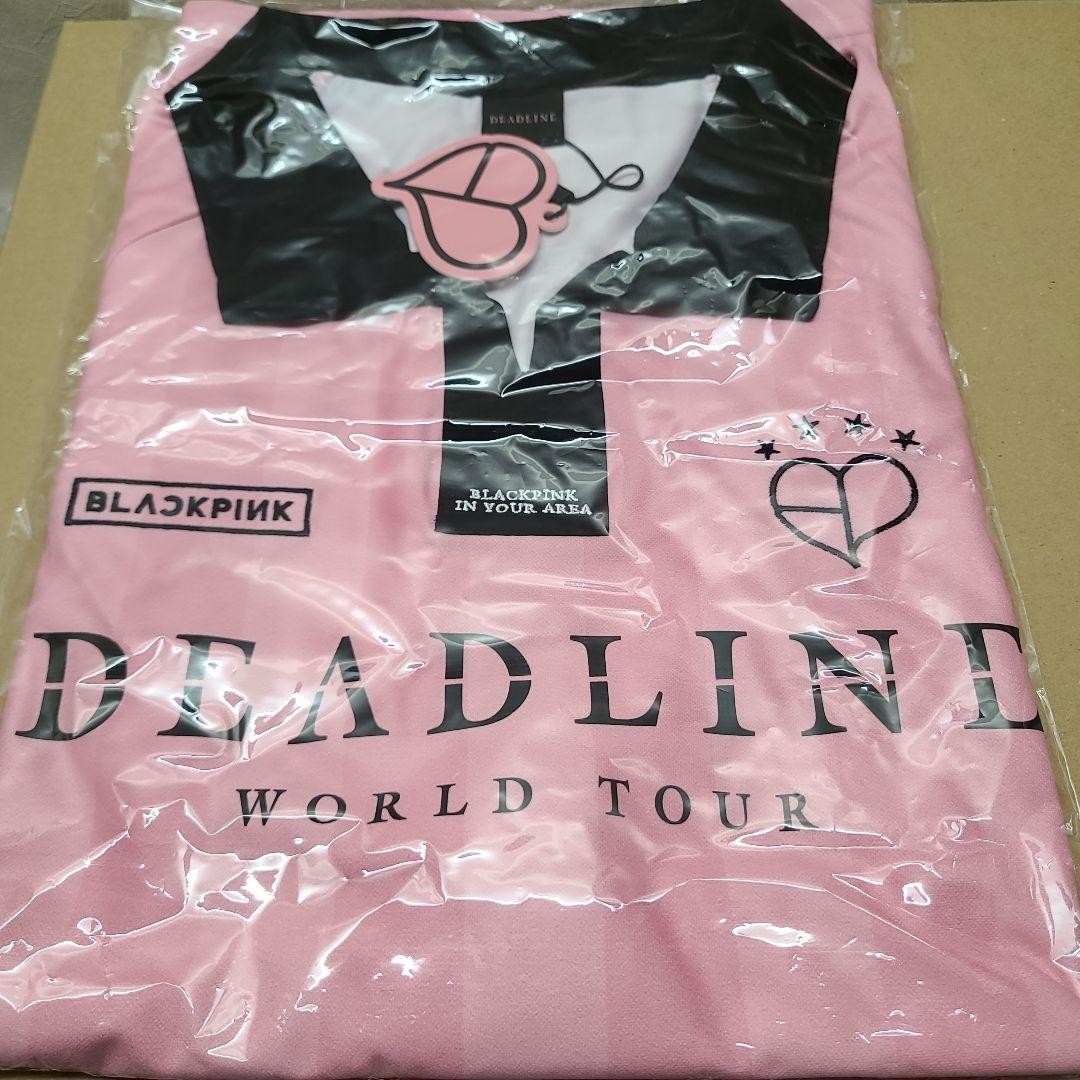 Camiseta Uniforme BLACKPINK Talla L Concierto Oficial K-Pop de Japón