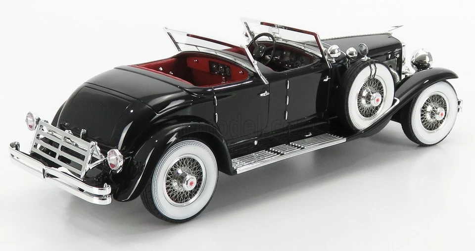 MODELLINO AUTO STATICO MATRIX DUESENBERG SJ 2608 TORPEDO PHEATON 1930 SCALA 1/18 - Immagine 2 di 4