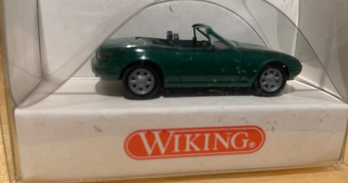 Raro Wiking HO 1/87 #1880317 verde oscuro Mazda MX 5 descapotable nuevo en caja | Zustand: New