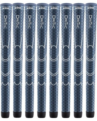 Marineblaue Golfgriffe Winn Dri-Tac DriTac Weich Marineblau Übergröße Golfgriff 7DT-NB Golfgriffe Winn Dri-Tac Oversize Marineblau 13er Set