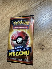 Pokémon Meisterdetektiv Pikachu Booster OVP Deutsch