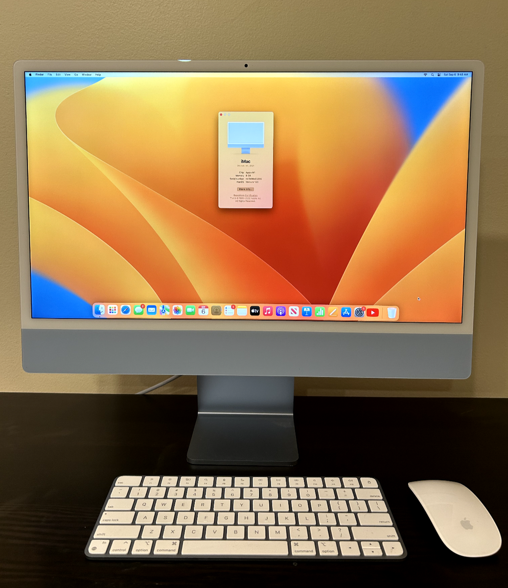 【美品】 Apple iMac 24インチ シルバー M1 8GB シルバー iMac - Apple（日本）