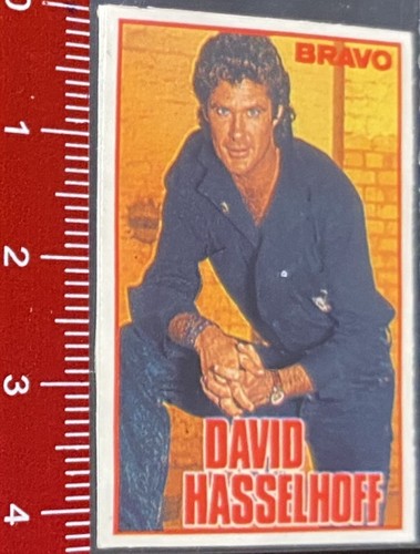 Aufkleber/Sticker Bravo David Hasselhoff (O5-15-20-1)