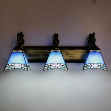 Blue Vanity Lighting Wall Fixtures for sale | eBay