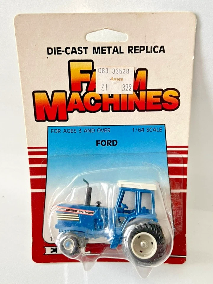 Three Ertl 1:64 Scale Farm Machine Tractors - Case/Ford/Deutz-Allis - Image 2 of 4