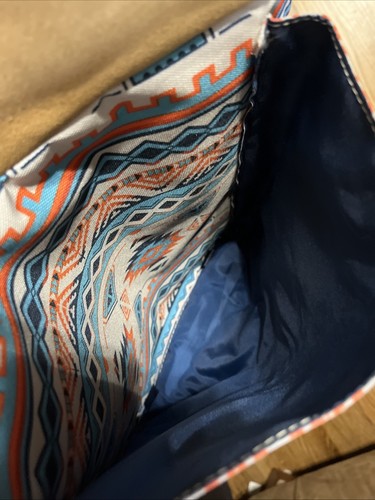 KAVU rectangle Backpack AZTEC print Excellent Condition! ๐ ๐๏ธ - Picture 7 of 10