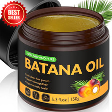 Raw Batana Oil Honduras for Hair Growth Dr Sebi Organic Unrefined 5.3oz US