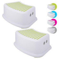 Step Stool for Kids 2 Pack, Toddlers Stool for Potty Training, Bathroom,